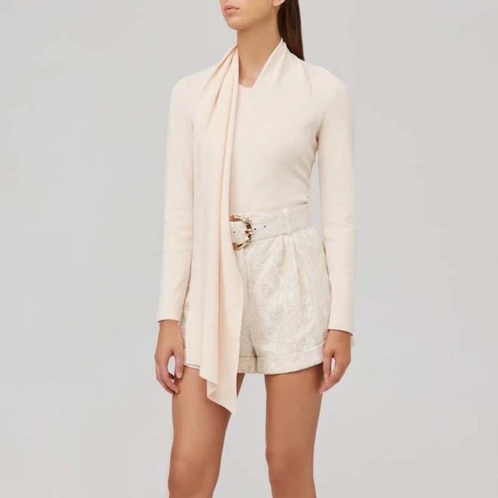 Acler bamboo-buckle shorts